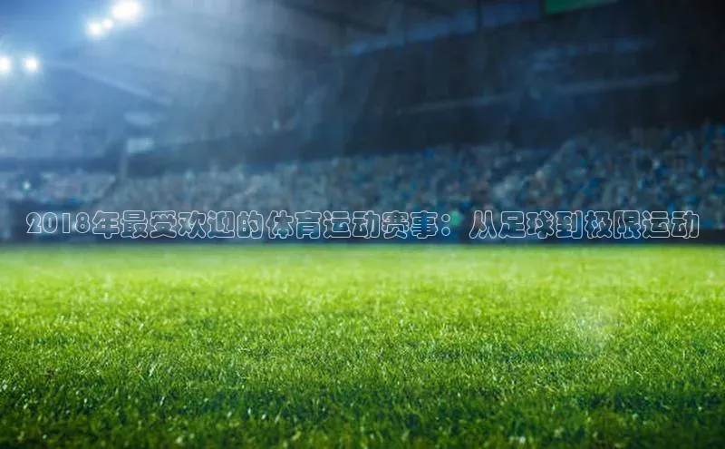 2018年最受欢迎的体育运动赛事：从足球到极限运动